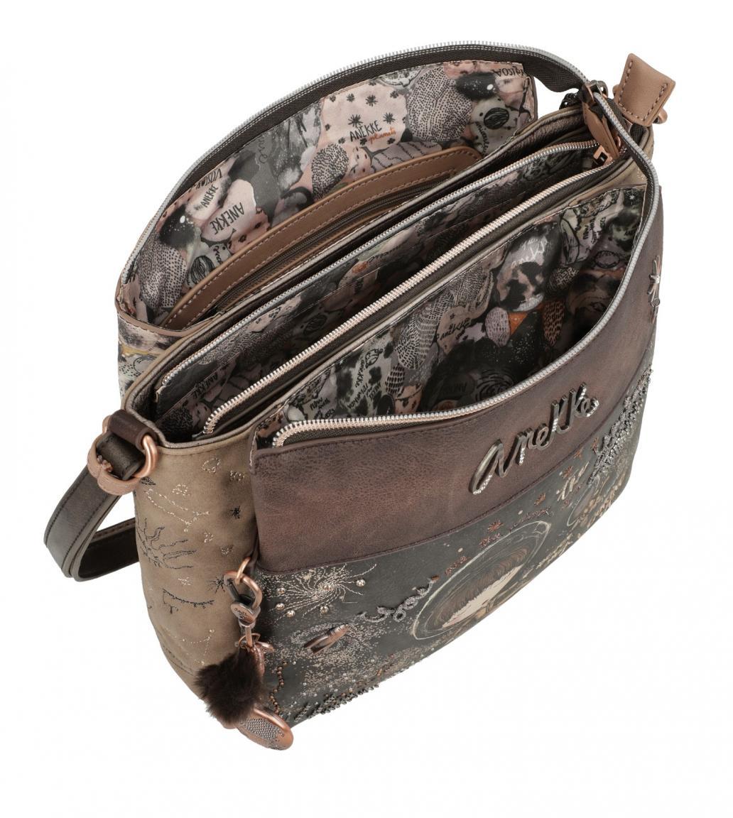 Handtasche Universe Anekke Space Planets Stars Anhänger Applikationen