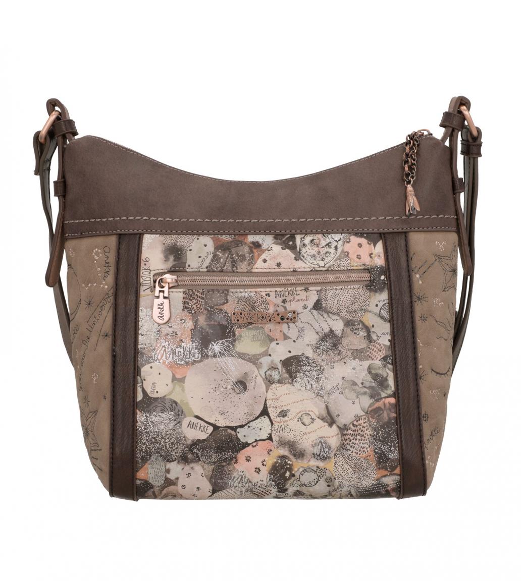 Handtasche Universe Anekke Space Stars Planets braun Anhänger