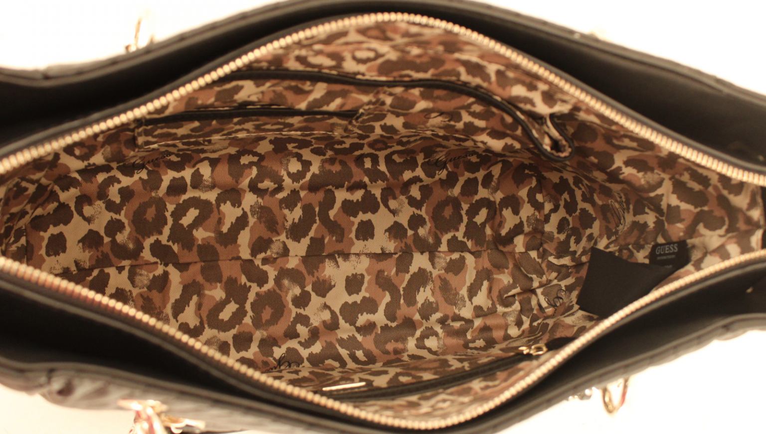 Handtasche XL Guess Eddie Kette Sapphire Blau