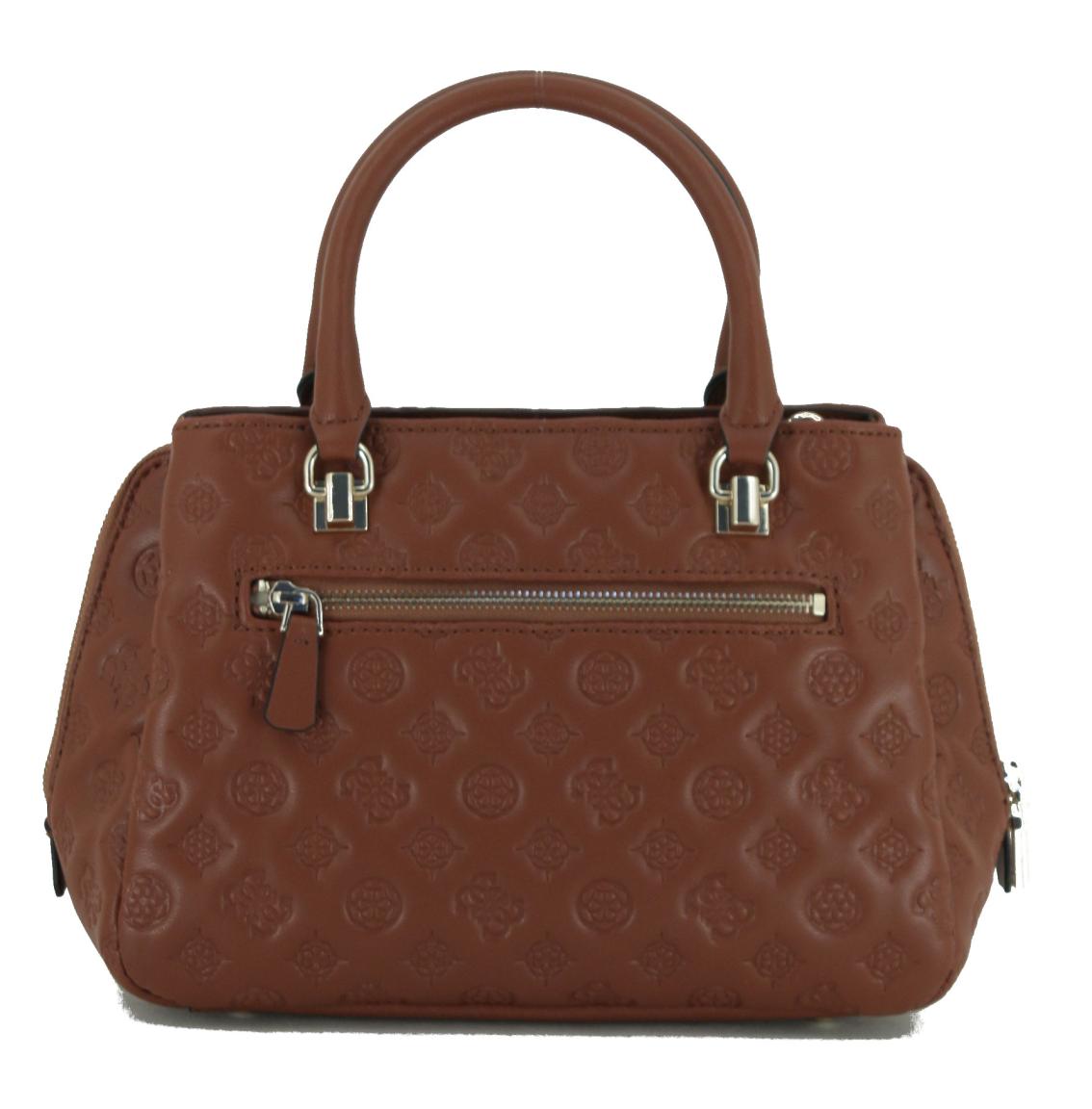 Handtasche braun Prägung Guess La Femme Girlfriend Satchel