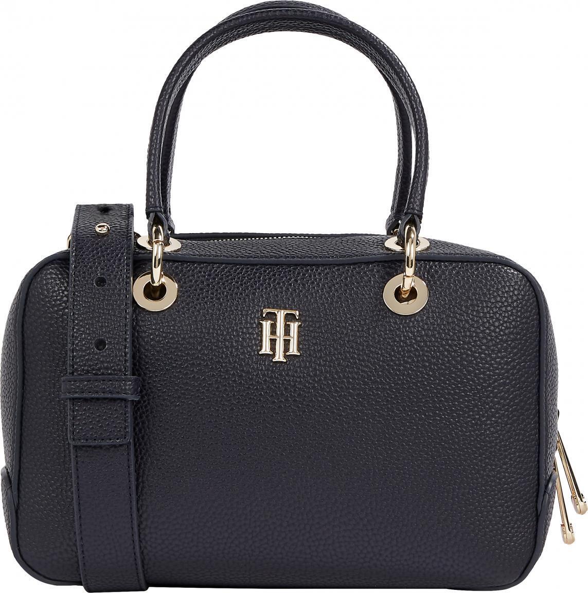 Handtasche dunkelblau Tommy Hilfiger TH Essence Med Duffle Corp