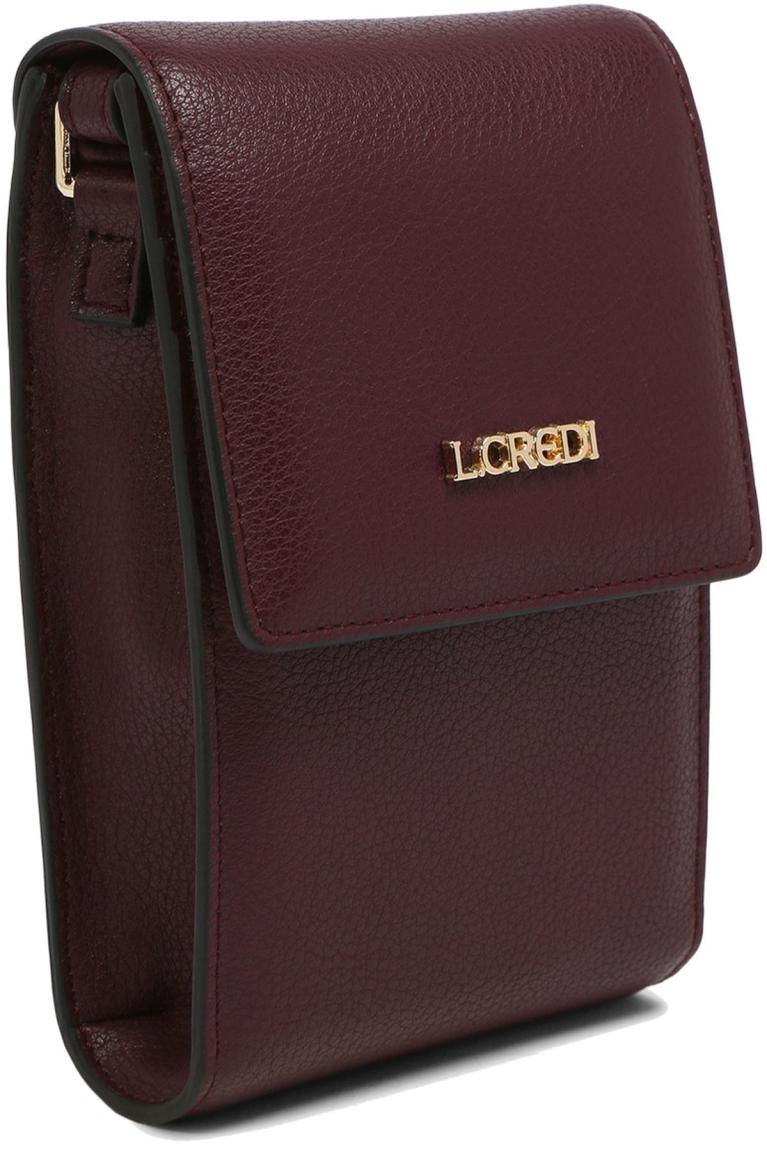 Handy Pouch L.Credi Crossover Jane Aubergine Bordeaux