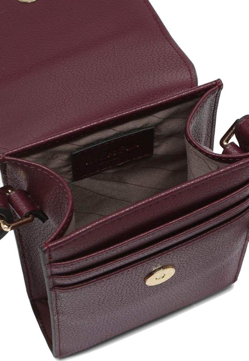 Handy Pouch L.Credi Crossover Jane Aubergine Bordeaux