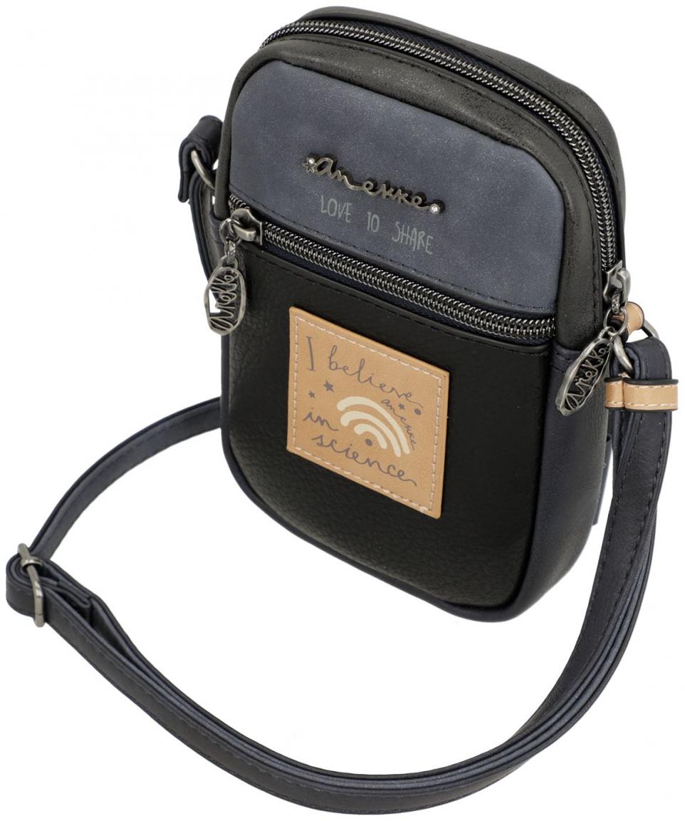 Handytasche Anekke Hollywood Studio Navy bunt Perlen