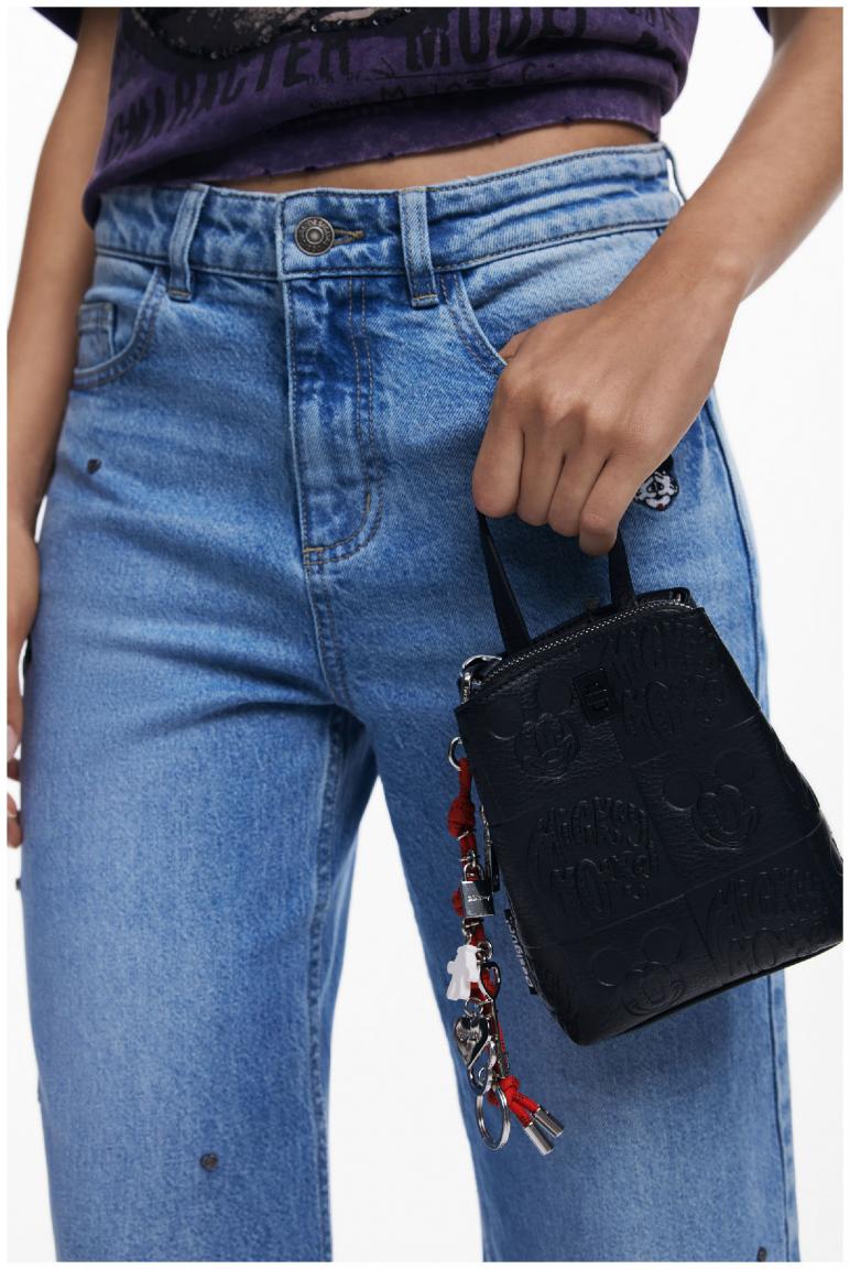 Handytasche Desigual Sumy Phone All Mickey Disney schwarz Prägung