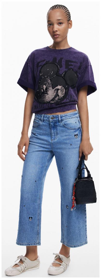 Handytasche Desigual Sumy Phone All Mickey Disney schwarz Prägung