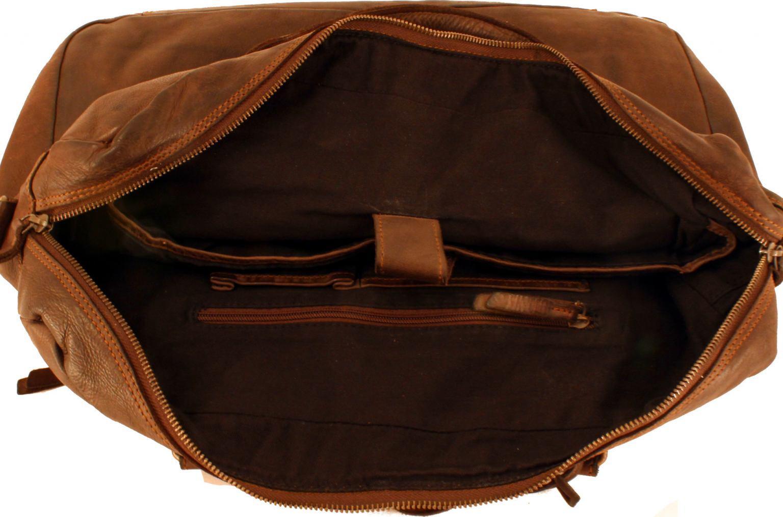 Harbour 2nd Businesstasche Antares Cognac Vintage Leder