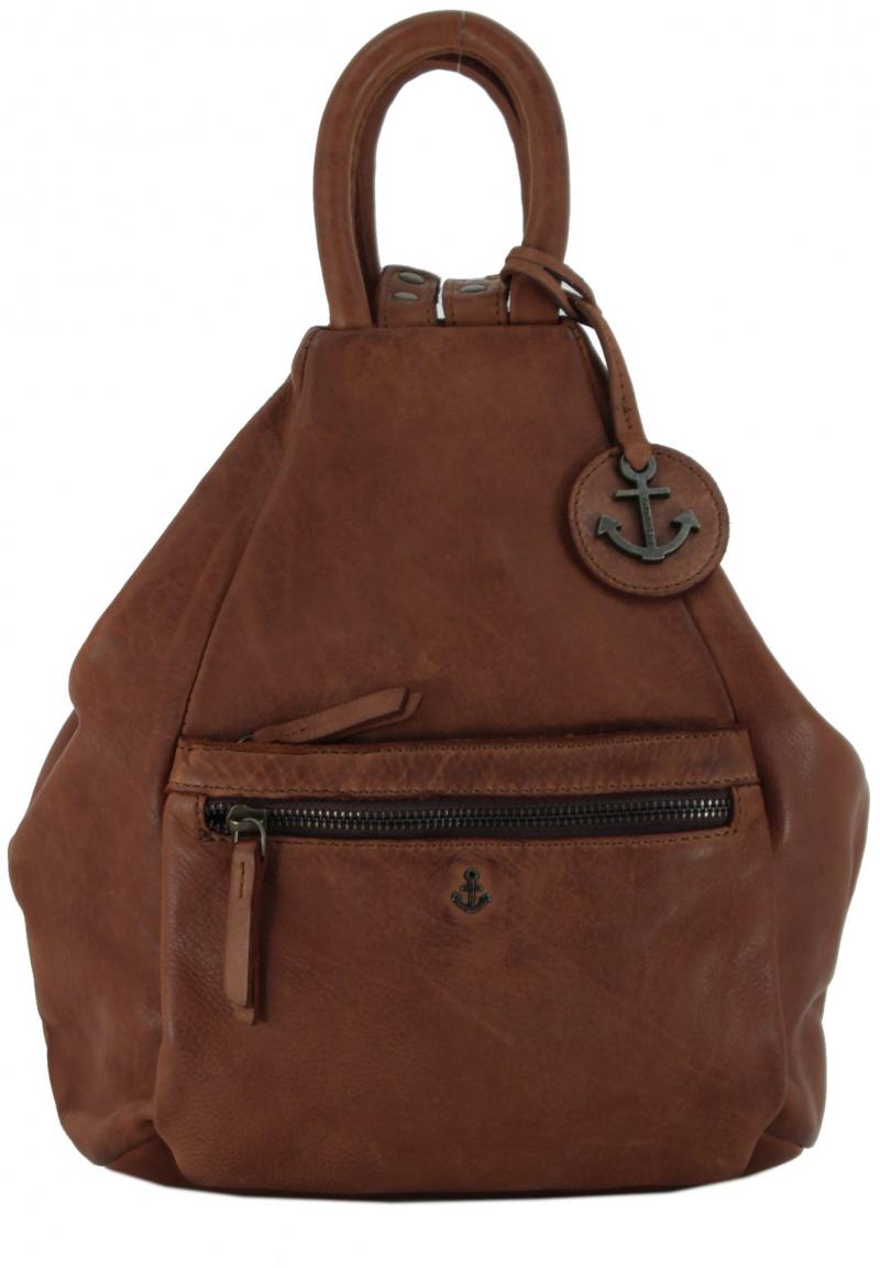 Harbour 2nd Cityrucksack Lykke Cognac braun Vintage Leder