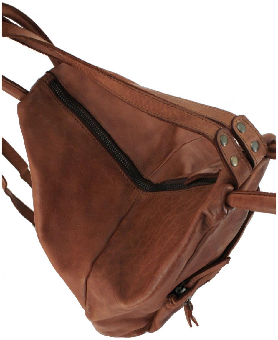 Harbour 2nd Cityrucksack Lykke Cognac braun Vintage Leder
