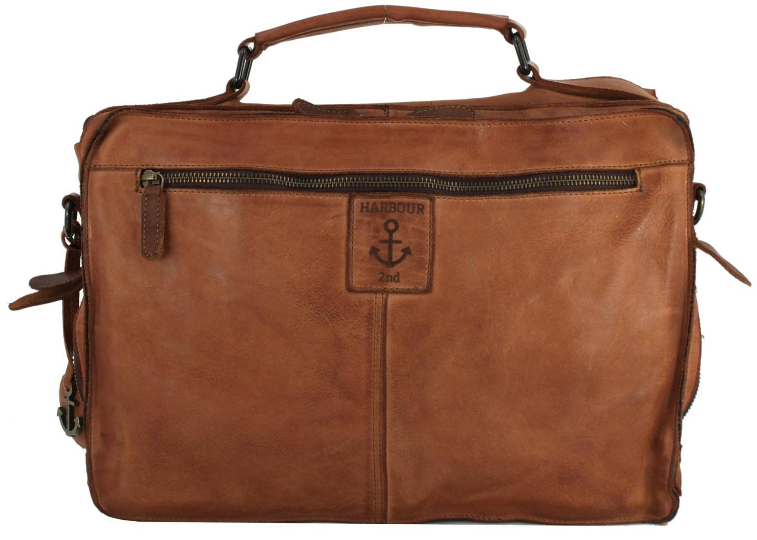 Harbour 2nd Collegetasche Ashotn Urban Poets Cognac braun