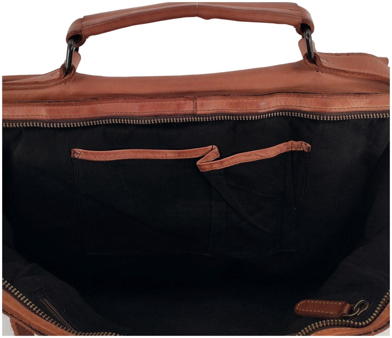 Harbour 2nd Collegetasche Ashotn Urban Poets Cognac braun