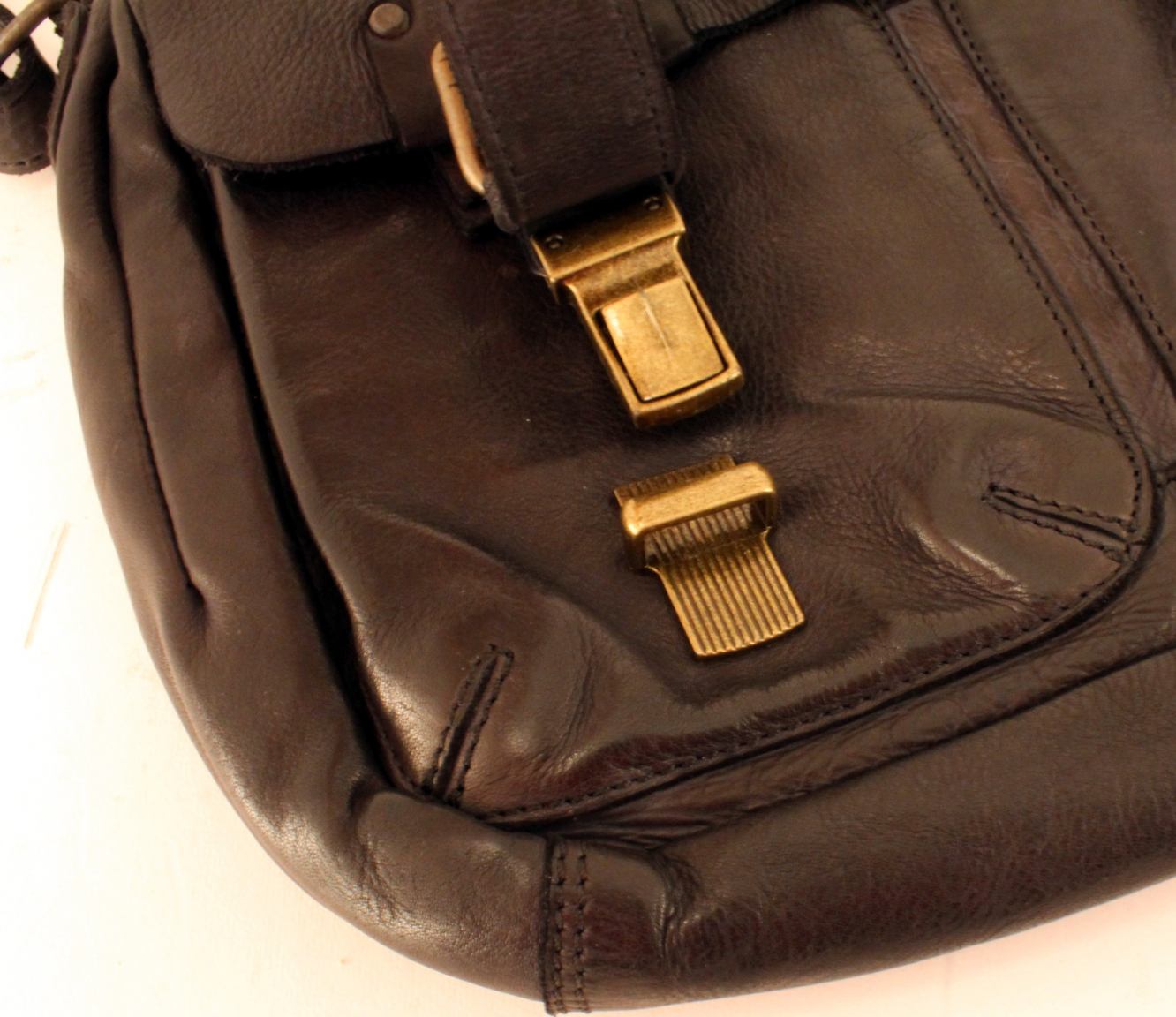 Harbour 2nd Crossover Leana Ledertasche Cognac