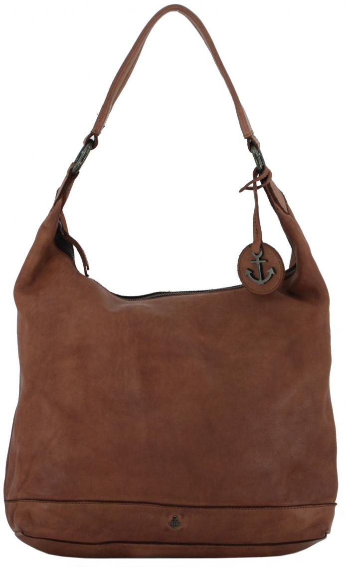 Harbour 2nd Emmy Dusty Schultertasche grau Vintage Leder