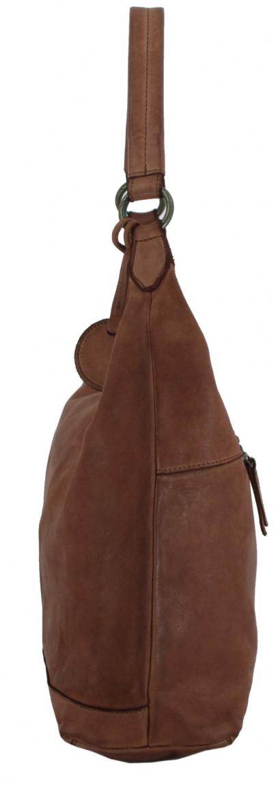 Harbour 2nd Emmy Dusty Schultertasche grau Vintage Leder