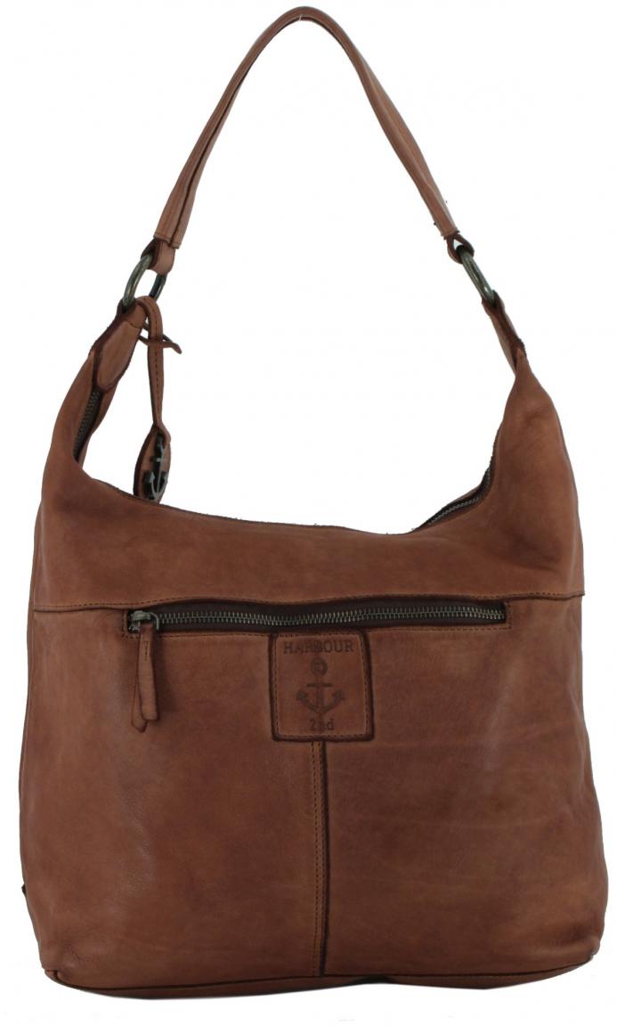 Harbour 2nd Emmy Dusty Schultertasche grau Vintage Leder