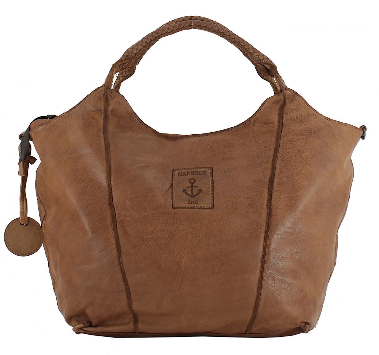Harbour 2nd  Fashion Lights Shoppertasche Venezia cognacbraun Laptop