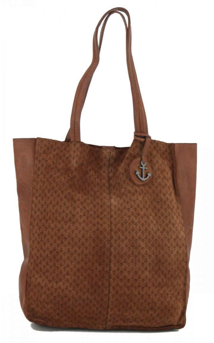 Harbour 2nd Handtasche Mayflower Anchor Brown dunkelbraun