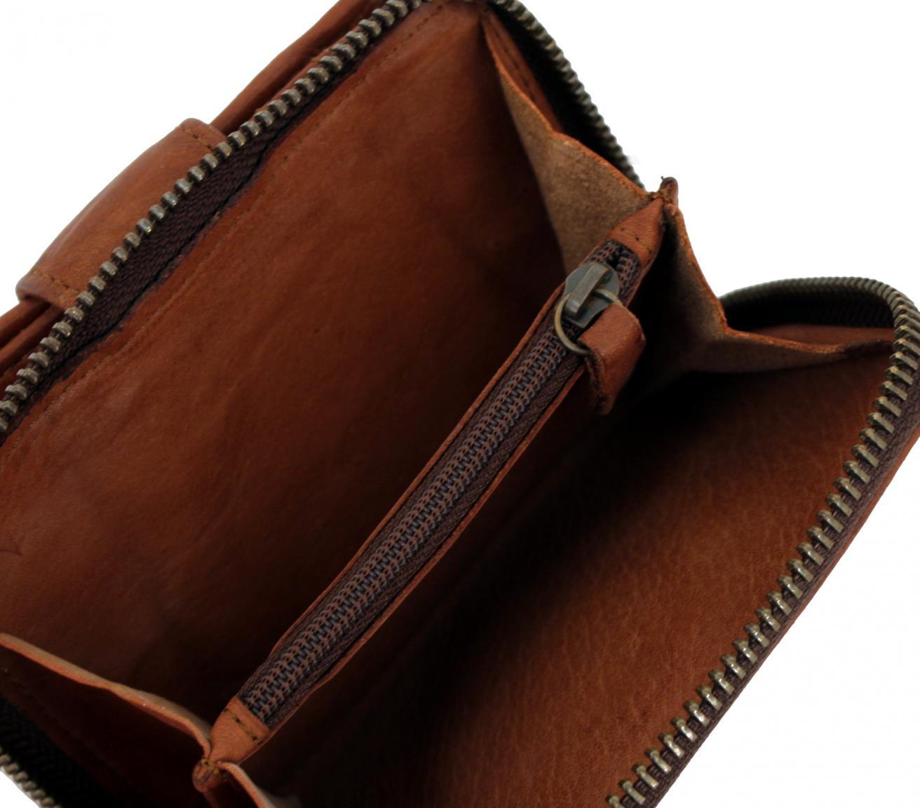 Harbour 2nd Isidora Wallet Geldbörse Leder Azur - Petrol