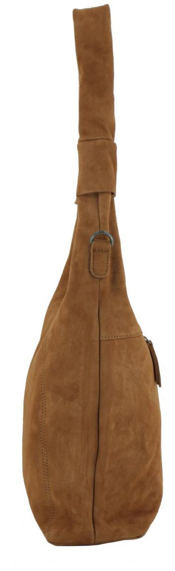 Harbour 2nd Laurine Hobobag Velours Braun