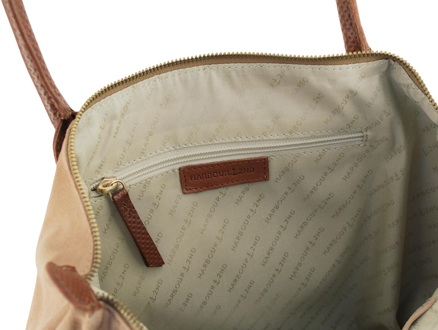 Harbour 2nd Lucia L Totebag Nappa Hazelnut - Hellbraun