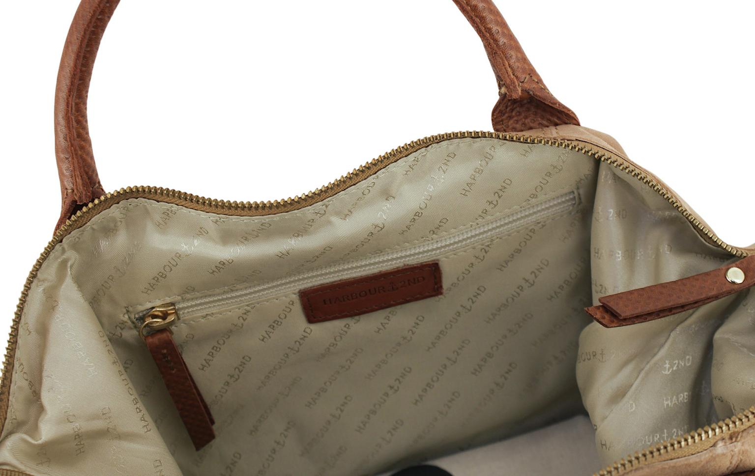 Harbour 2nd Lucia M Totebag Nappa Ocean - Blau