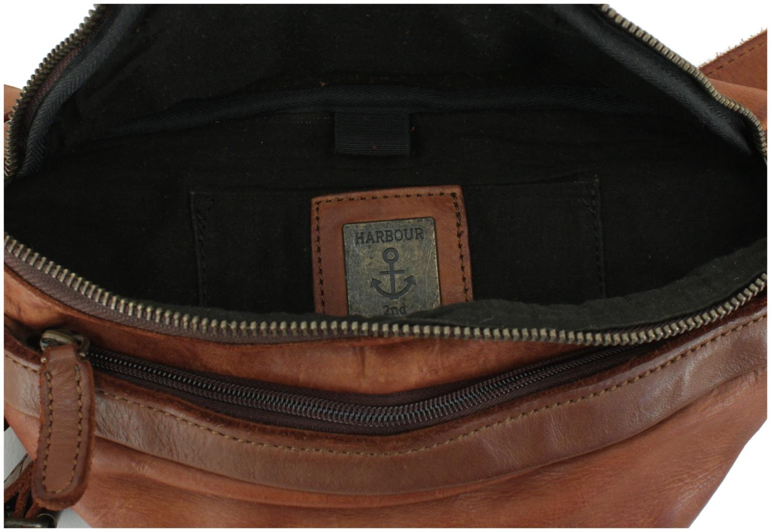 Harbour 2nd Urban Poets Alaric Gürteltasche Vintagelook cognacbraun