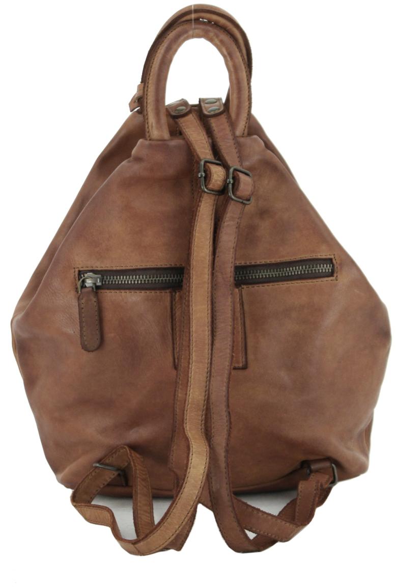 Harbour 2nd Xander Backpack Lederrucksack - Braun