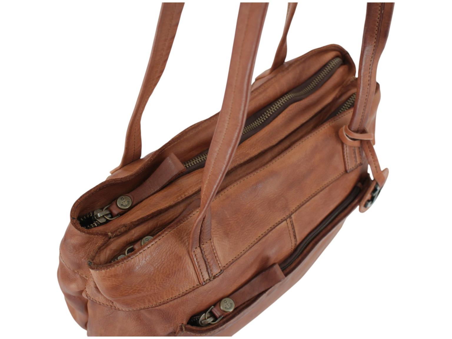 Harbour 2nd Zea 2 Shoppertasche Leder Ash - Schwarz