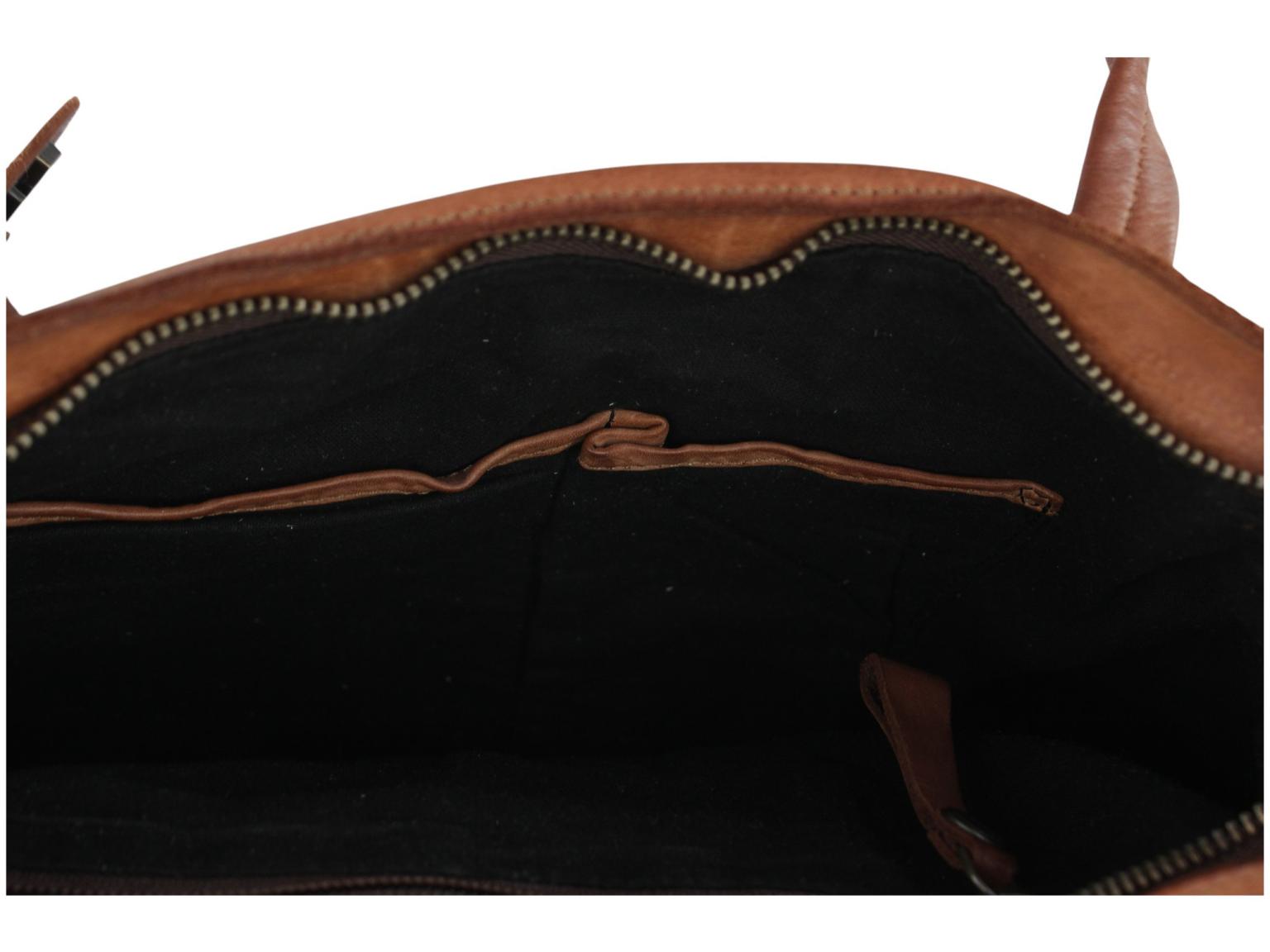 Harbour 2nd Zea 2 Shoppertasche Leder Ash - Schwarz
