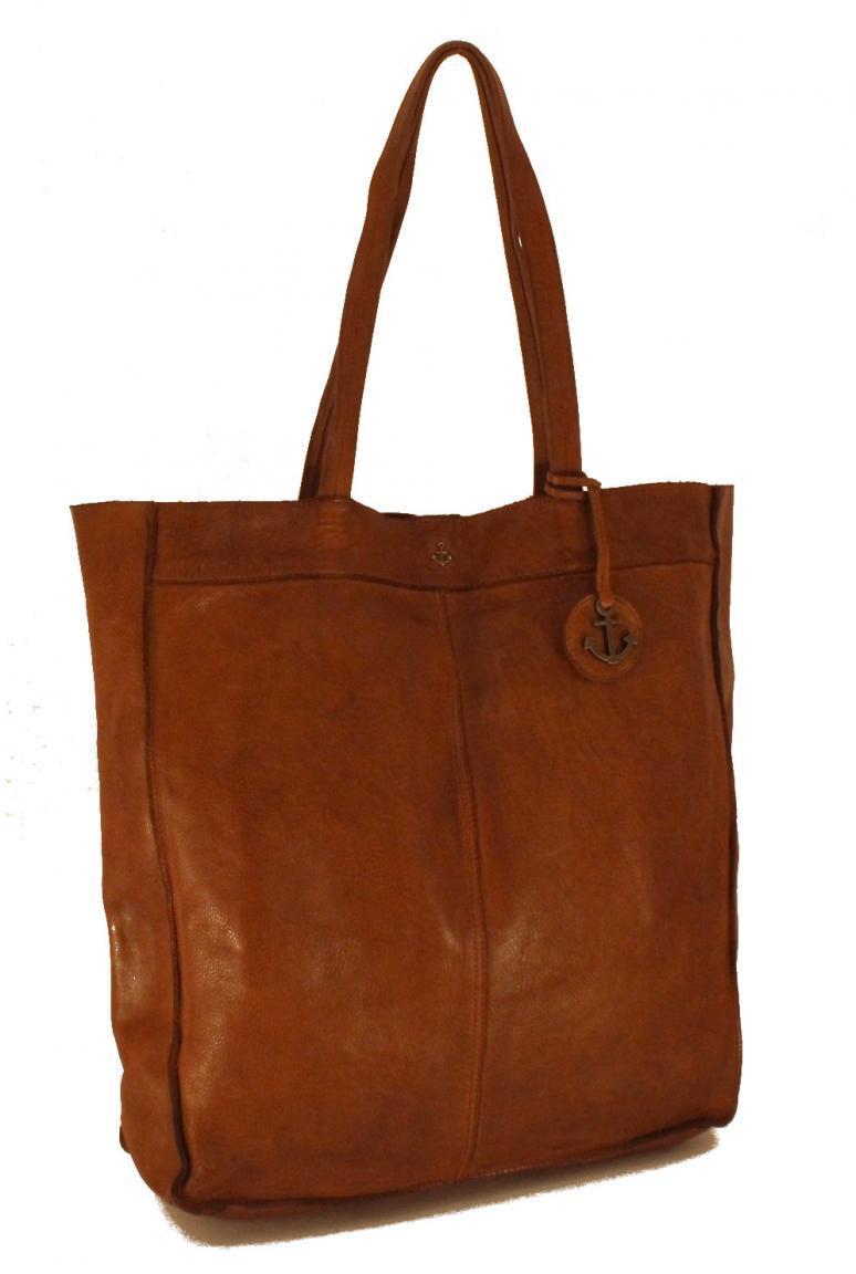 Harbour2nd Beuteltasche Elbe2 Zip Cognac Braun