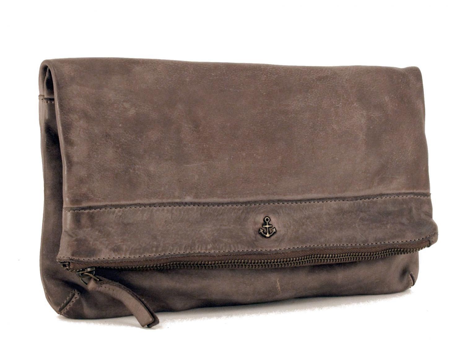 Harbour2nd Crossovertasche Leder Adina Stone Grey