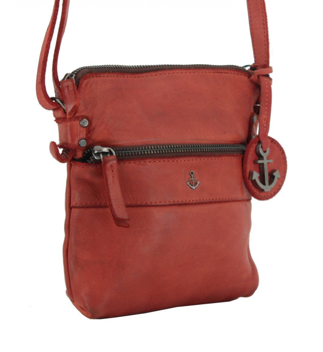 Harbour2nd Handtasche Taliza Anker-Anhänger Lava rot