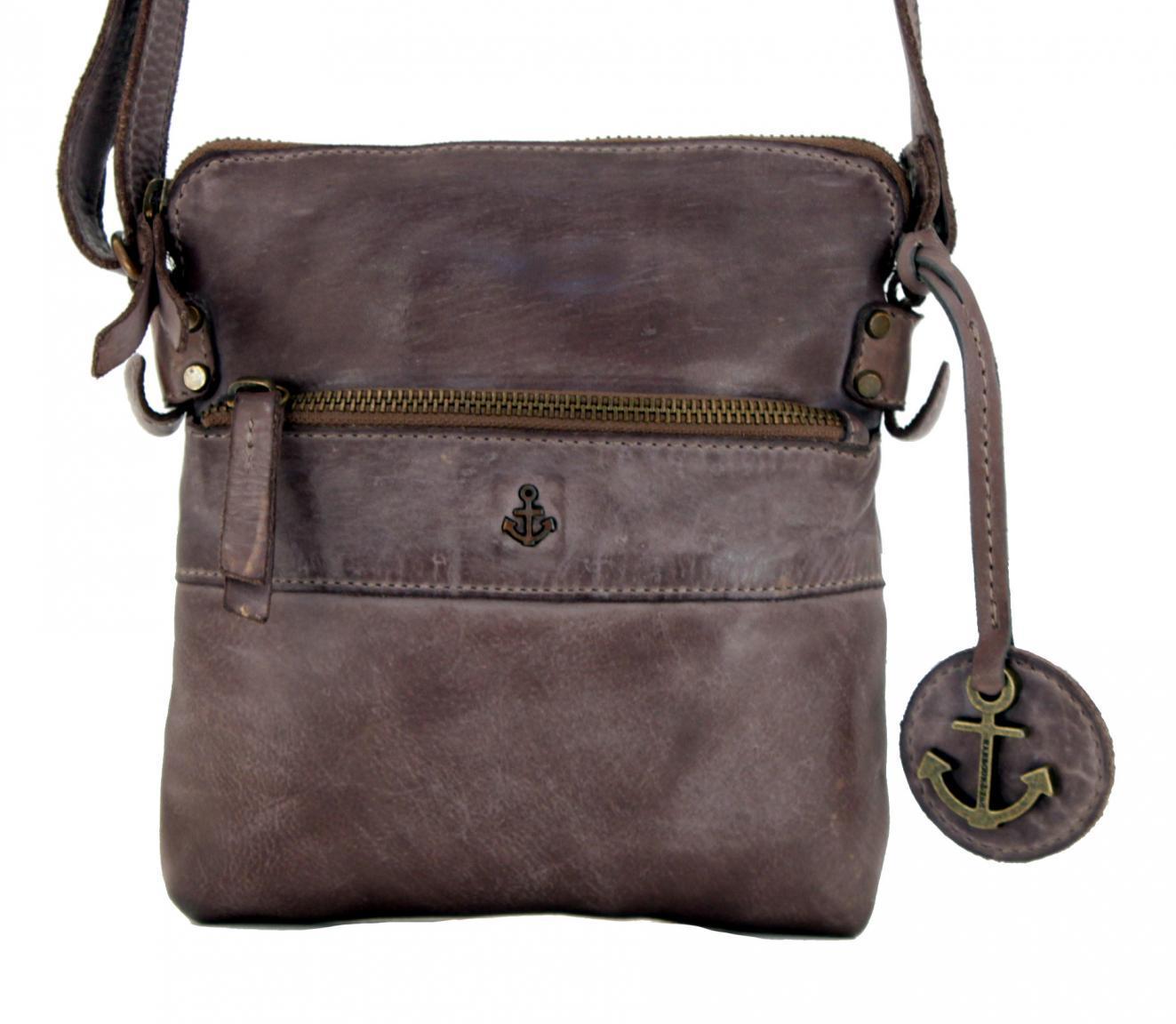 Harbour2nd Handtasche Taliza Anker-Anhänger Lava rot