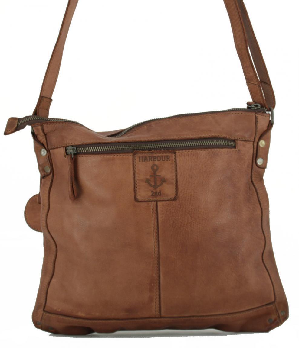 Harbour2nd Henkeltasche Denim Anchor Love grau Vera