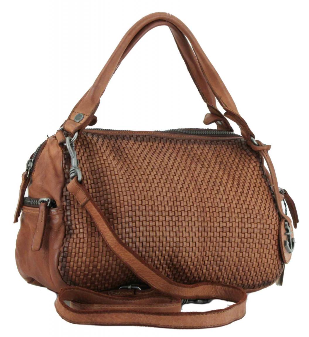 Harbour2nd Kurzgrifftasche Julia Cognac Braun