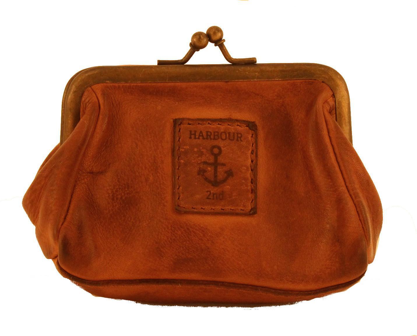 Harbour2nd Palina Geldtäschchen Sand Metallic Gold beige Bügel