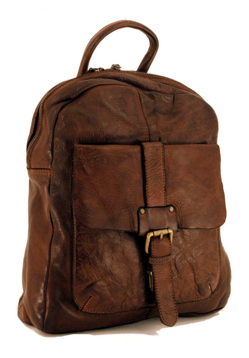 Harbour2nd Rucksack Gudrun Leder Vintage Dunkelbraun