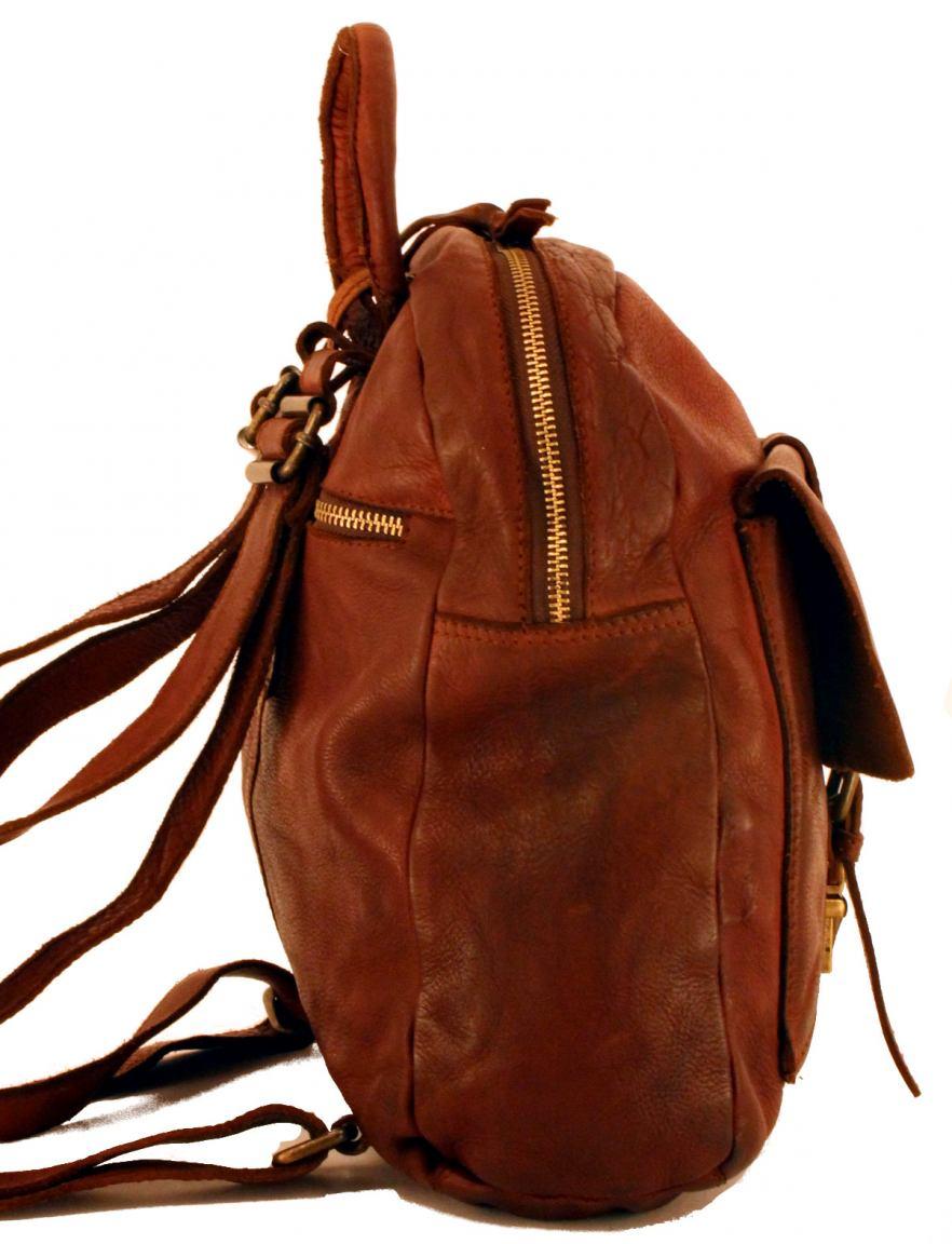 Harbour2nd Rucksack Gudrun Leder Vintage Dunkelbraun