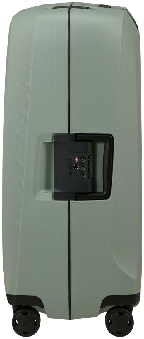 Hardcase Reisetrolley salbeigrün Samonite Essens Spinner M 69cm 