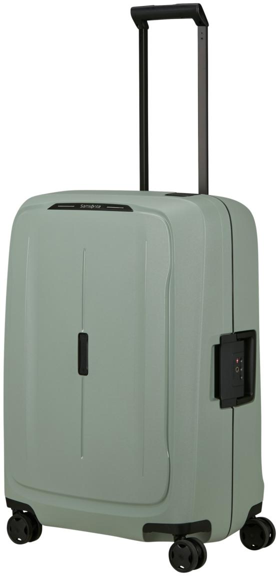 Hardcase Reisetrolley salbeigrün Samonite Essens Spinner M 69cm 