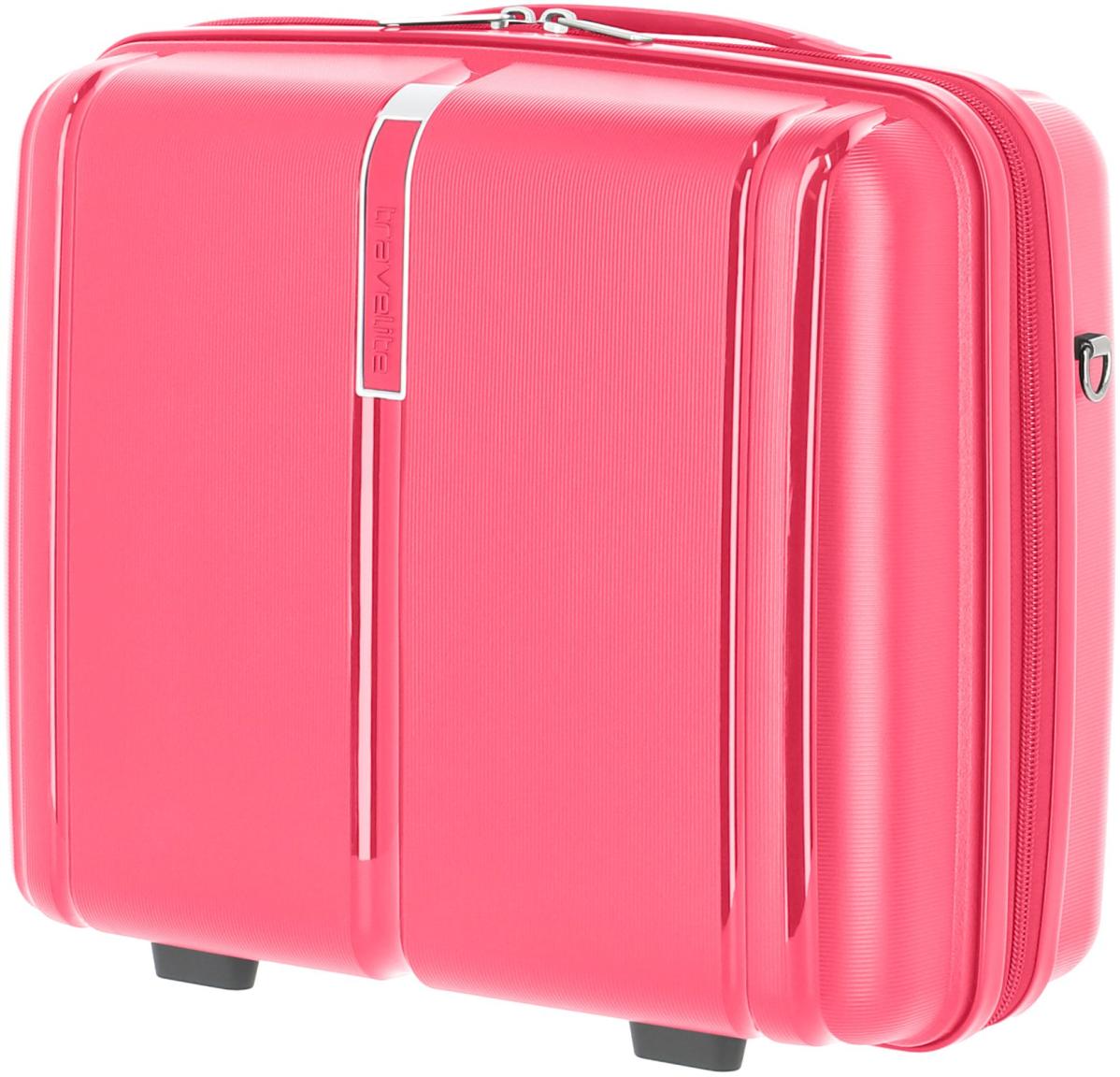 Hartschale Beautycase Travelite Vaka Cyclam pink