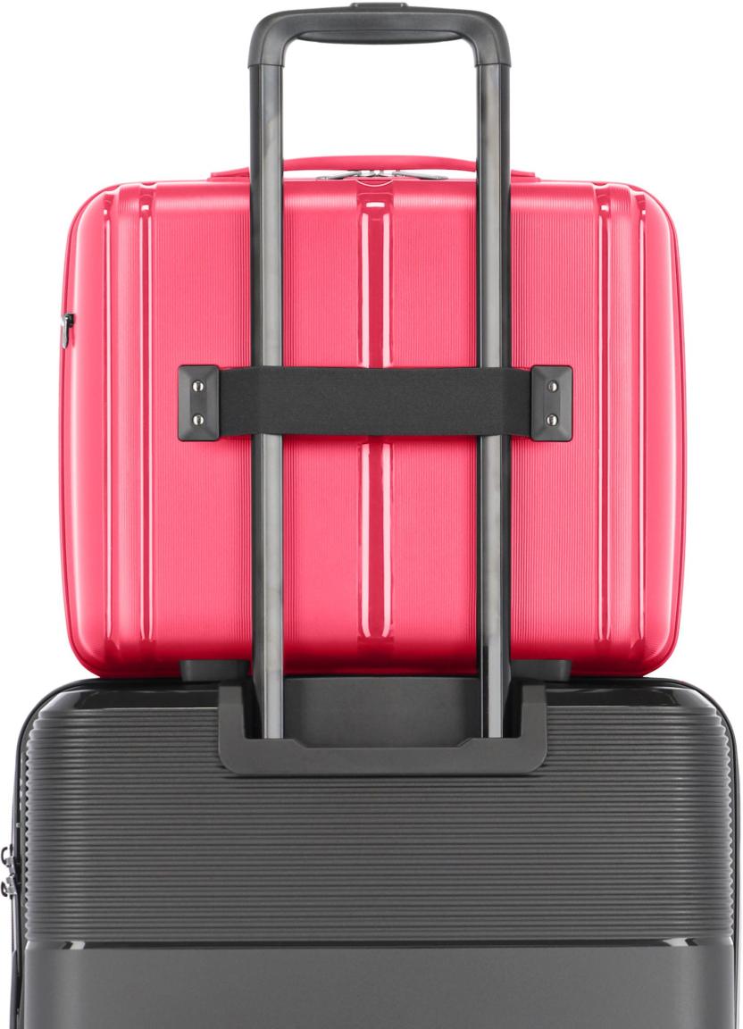 Hartschale Beautycase Travelite Vaka Cyclam pink