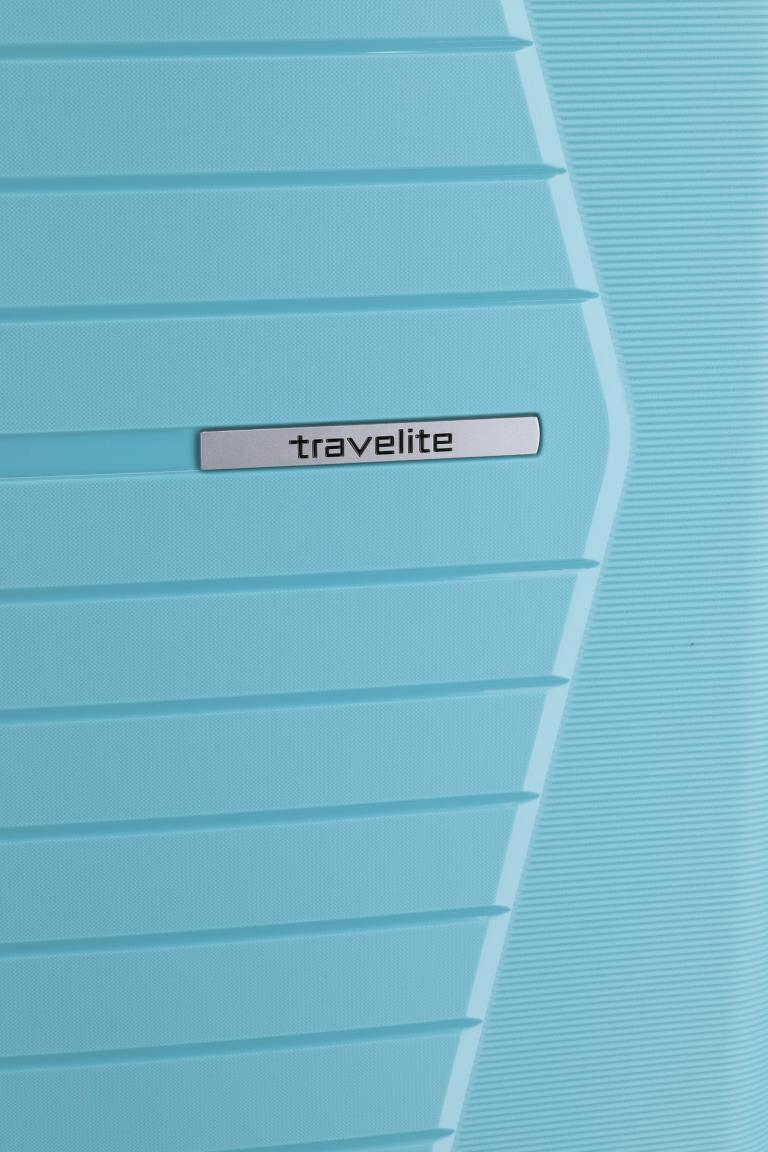 Hartschalenkoffer 67cm Travelite Nubis M Koralle Dehnfalte