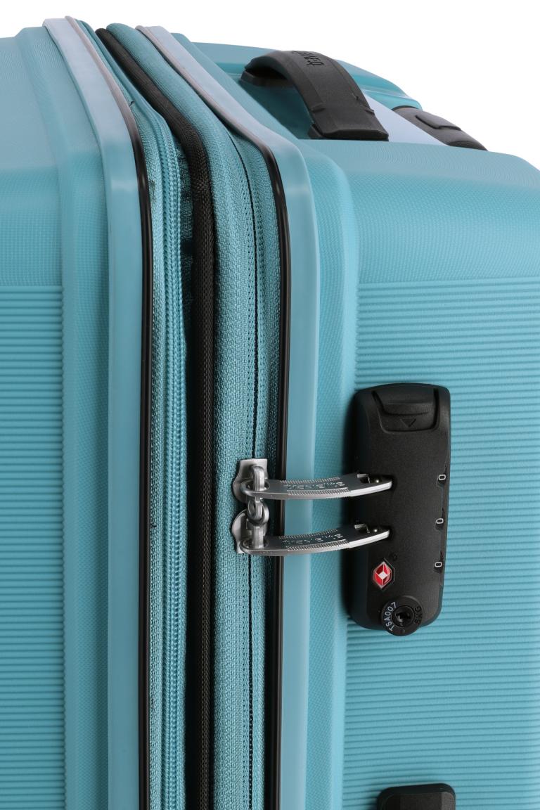 Hartschalenkoffer 67cm Travelite Nubis M Koralle Dehnfalte