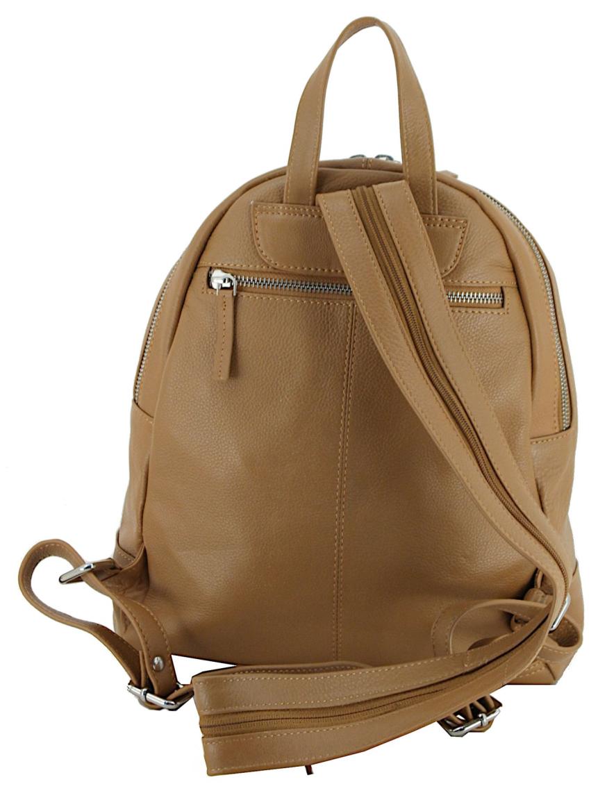 Heidrun 365 d.a.y.s Crossoverbag Damen Cityrucksack Curry Camelbraun