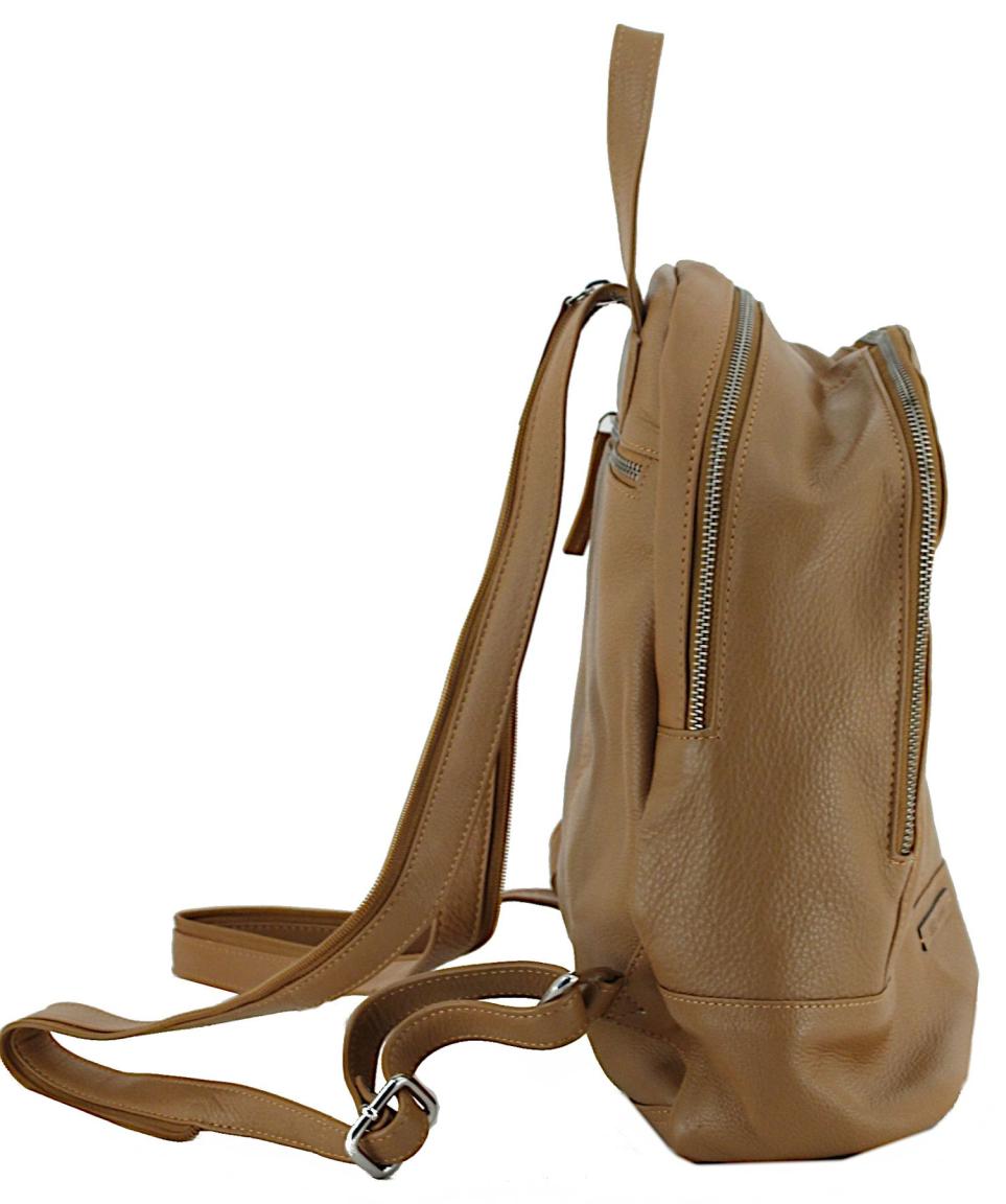 Heidrun 365 d.a.y.s Crossoverbag Damen Cityrucksack Curry Camelbraun