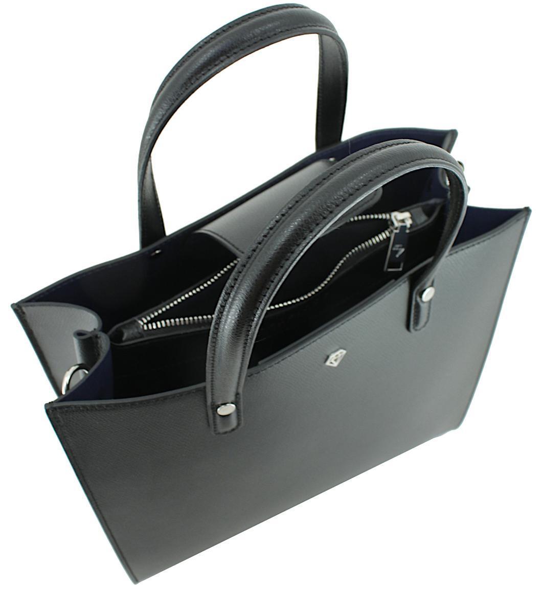 Henkeltasche Caleidos Black gemusterer Gurt Auswahl Riemen