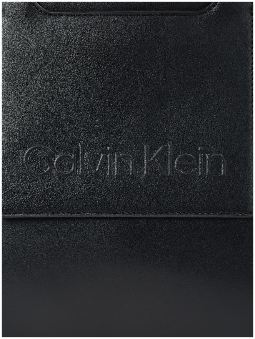 Henkeltasche Calvin Klein CK Set Tote Medium schwarz 