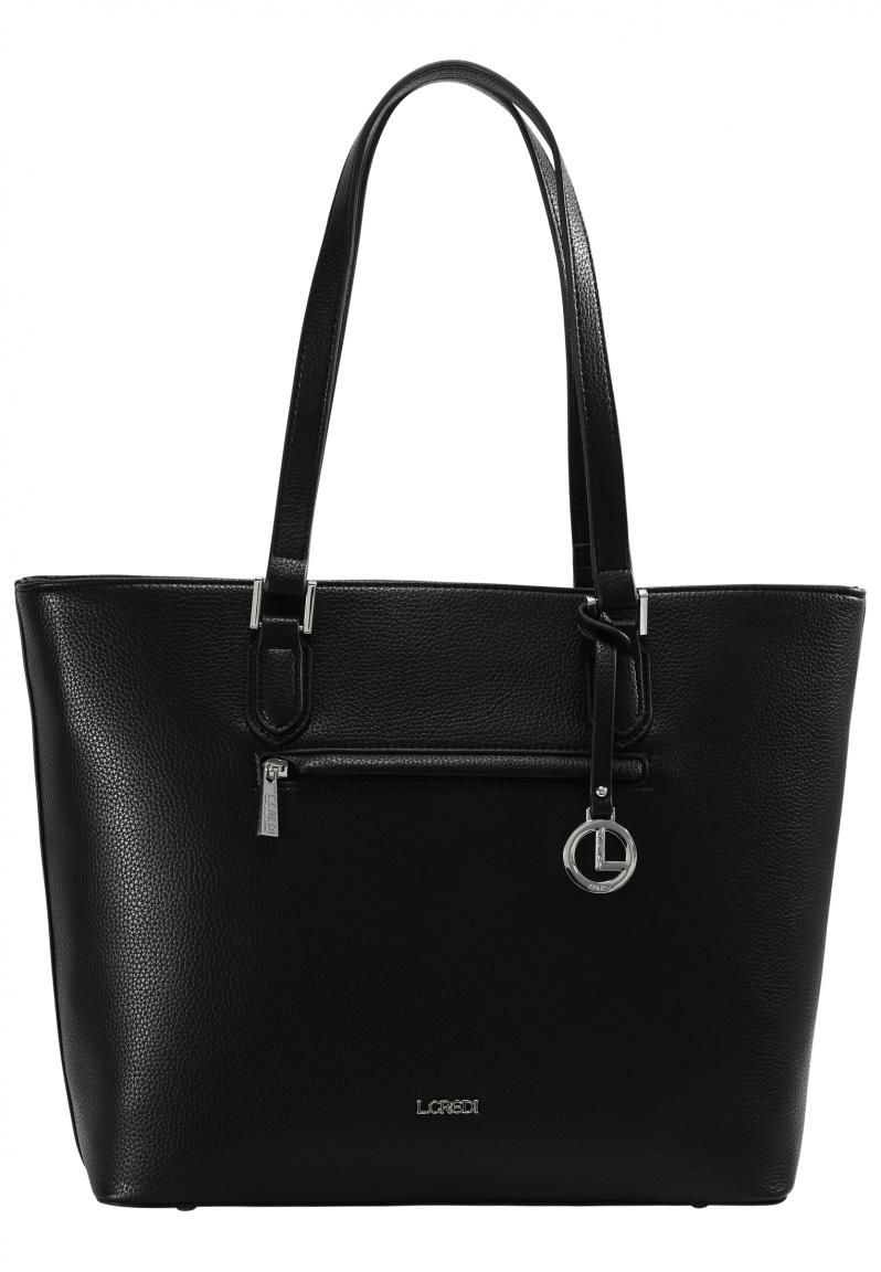 Henkeltasche Ella schwarz L.Credi Munich Shopper
