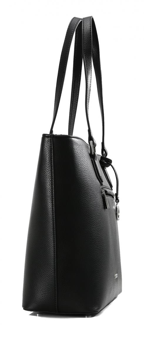 Henkeltasche Ella schwarz L.Credi Munich Shopper